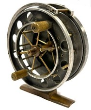 Allcock Aerial 3.5″ Vintage Centrepin Trotting Reel With BP Line guard