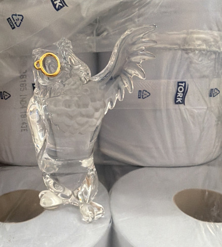 Lenox disney crystal owl with - lenox,