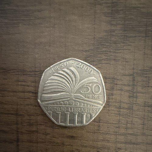 50p public libraries - uk,