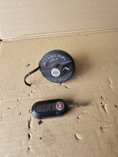 07-14 Fiat 500 Locking Fuel Cap Petrol Cap And Key #3