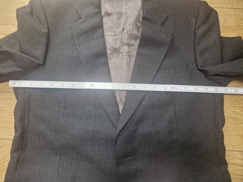 Mens piece grey pinstripe - 2,