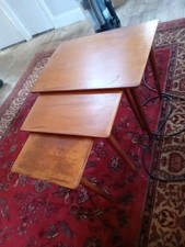 Nesting Tables Set 3-Piece Danish BRAMIN