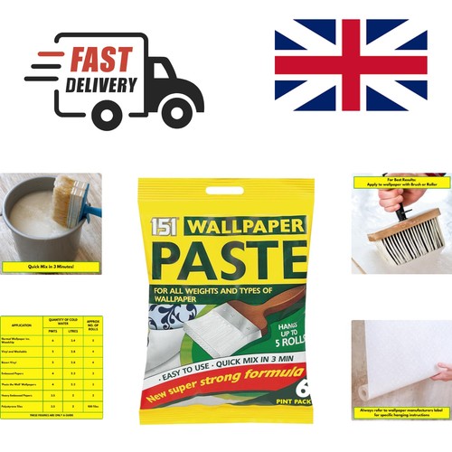 All purpose wallpaper paste - paste, |