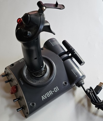 Saitek av8r usb joystick pc - av8r-01,