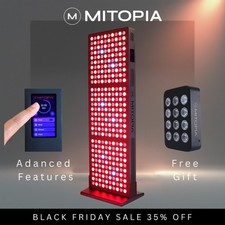 Mitopia Radiance Pro 1500 Red Light Therapy Panel IR & NIR Clinical Grade
