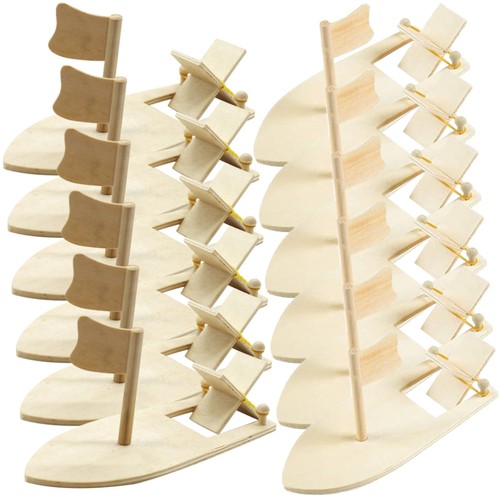 Pcs wooden sailing - wooden,