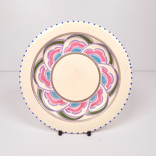 Honiton pottery dessert - honiton, plate
