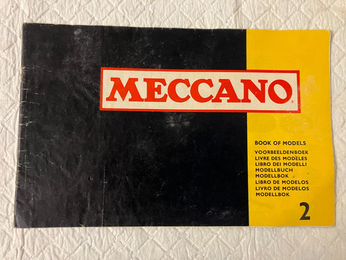 Vintage meccano instructions - vintage,