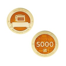 Milestone Geocoin and Tag Set