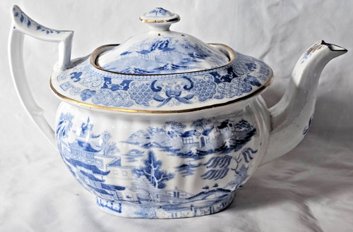Stunning antique blue white - stunning,