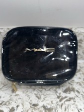 MAC Makeup Bag Black Clear NEW