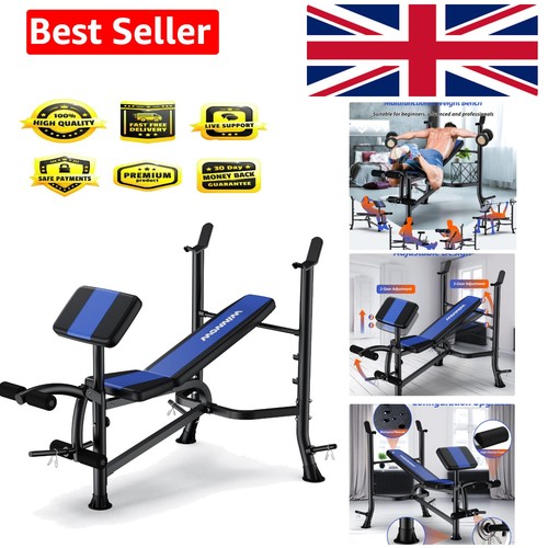 Adjustable weight bench with - weight,