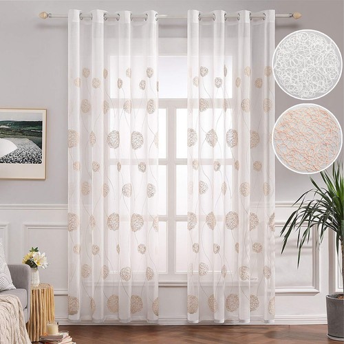 Panels sheer curtain - sheer,