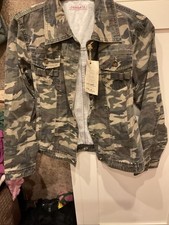 Ladies Camo Vintage Look Denim