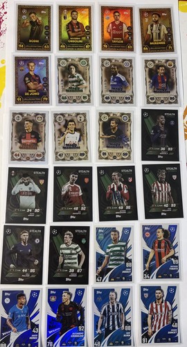 Topps match attax - attax, 24