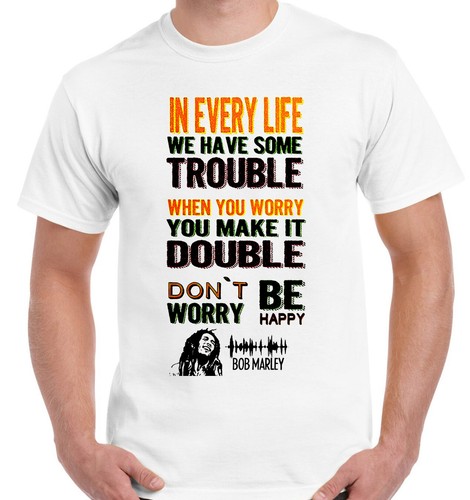 Bob marley lyrics shirt - bob, 1