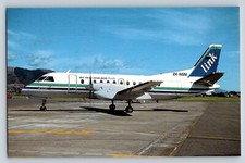 Postcard AIR NEW ZEALAND 1993 LINK AIR NELSON SAAB SF 340A #ZK-NSM 1993