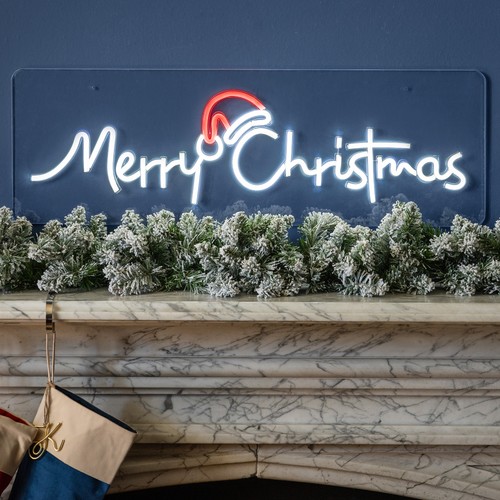 Merry christmas neon - merry,