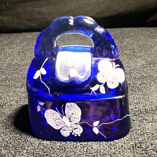 Fenton cobalt blue - blue, glass