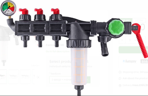Universal crop sprayer bank - 3,