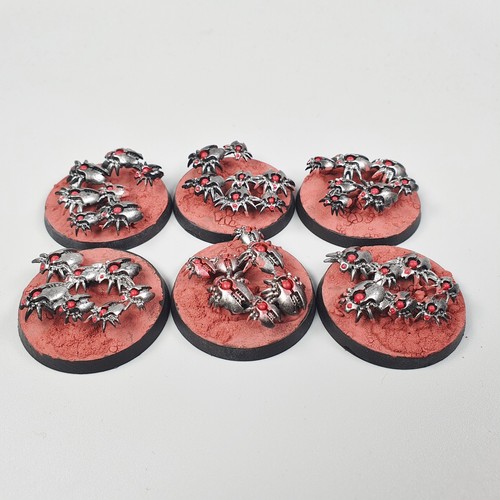 Necron scarab swarms painted - swarms,