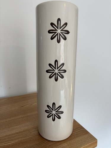 35cm tall brown and - and, cream