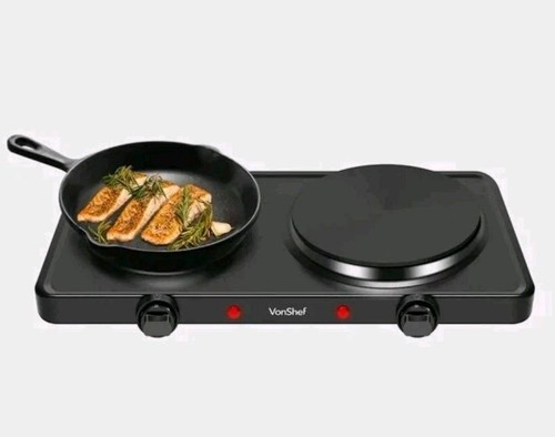 Vonshef 2500w double hot plate - 2500w,