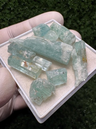 Rare aquamarine lot 10 - lot,