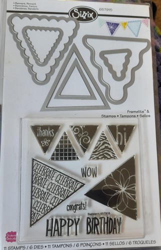 Sizzix framelits banners - sizzix,