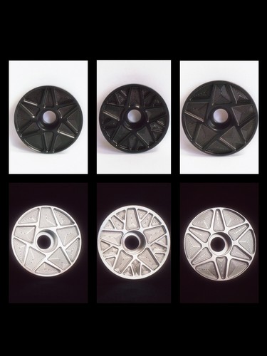 Cnc machined aluminum top cap - cnc,