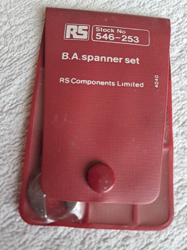 Vintage spanner set 10 - ba,
