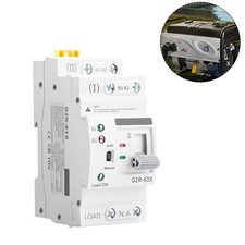 110 Volt 63A Automatic Manual Transfer Switch for Home Generator Power Backup