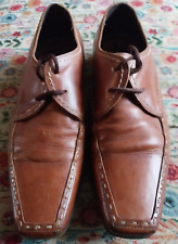 Mens Tan Poste shoes, Size 41