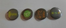 4 x Carp Fishing Badges Fox