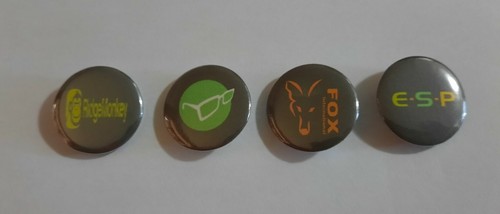 Carp fishing badges fox - carp,