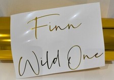 PERSONALISED NAME WILD ONE