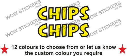 Chips stickers street - stickers,