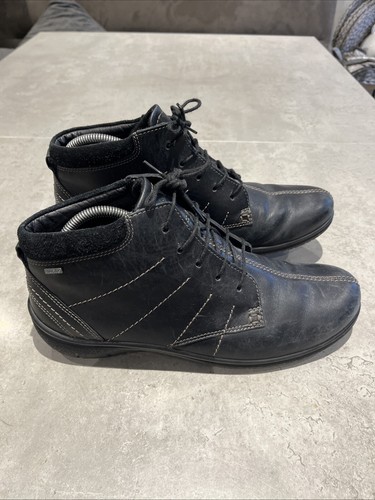 Ecco wedge leather gore-tex