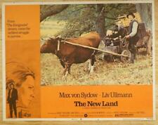 1973 Lobby Card Movie Poster The New Land Max Von Sydow Liv Ullmann 73/312 #6