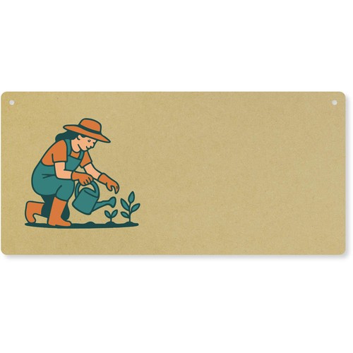 Woman gardening her - gardening, plants'