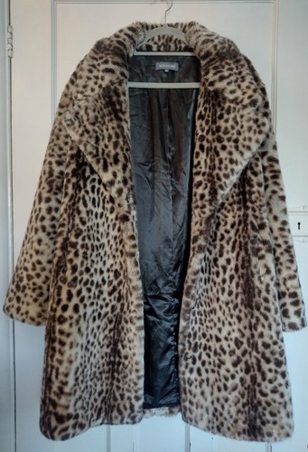 Sosander faux fur coat - faux,