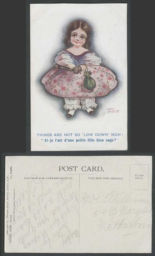 Fred spurgin old postcard - fred,