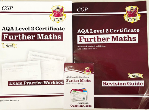 Cgp aqa level cert further - level,