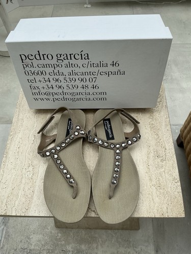 Pedro garcia taupe swarovski - pedro,