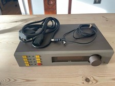 Quad FM4 FM Tuner with original Manual - classic yellow button and green display