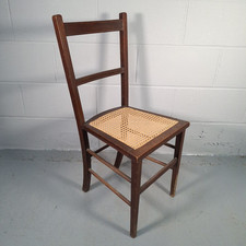 Rattan Cane Seat Dining Chair