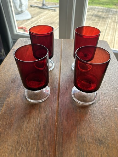 Vintage ruby red - vintage, luminarc