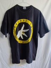 Kurupt FM Russell Athletic People Just Do Nothing 90s 00s Garage T Shirt Black