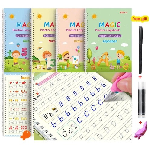 Magic practice copybook - magic,