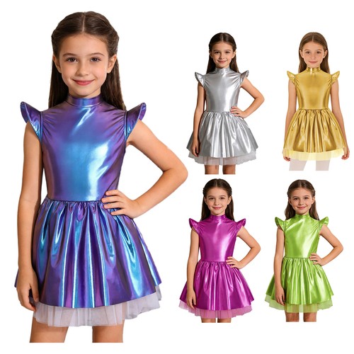 Kids girl alien costume - alien,